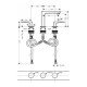 Смеситель hansgrohe Metropol для раковины 74514000, хром