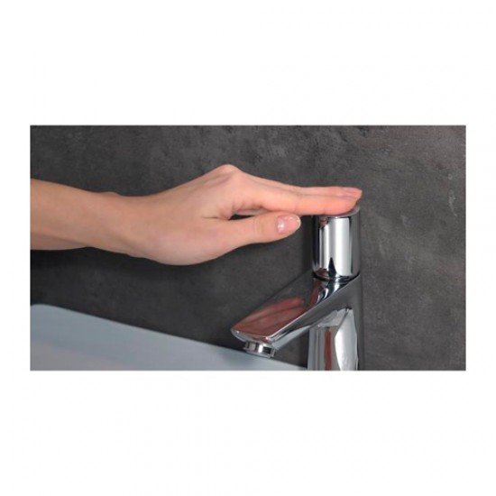 Смеситель hansgrohe Talis Select E для раковины со сливным гарнитуром 71750000, хром Смеситель hansgrohe Talis Select E для раковины со сливным гарнитуром 71750000, хром