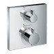 Термостат hansgrohe Ecostat Square для 2 потребителей; , 15714000, хром