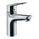 Смеситель для раковины hansgrohe Novus Loop однорычажный со сливным гарнитуром 71081000, хром Смеситель для раковины hansgrohe Novus Loop однорычажный со сливным гарнитуром 71081000, хром