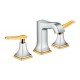 Смеситель hansgrohe Metropol Classic для раковины 31330090, хром/под золото