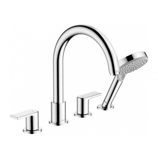 Смеситель на край ванны Hansgrohe Vernis Shape 71459000, хром Смеситель на край ванны Hansgrohe Vernis Shape 71459000, хром