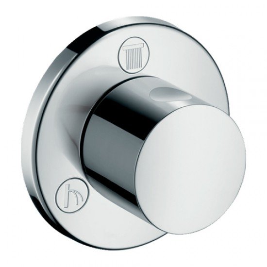 Запорный вентиль переключатель потоков hansgrohe Trio/Quattro S 15932000, хром