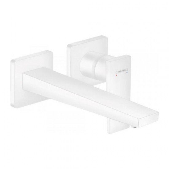 Смеситель hansgrohe Metropol для раковины 32526700, матовый белый Смеситель hansgrohe Metropol для раковины 32526700, матовый белый