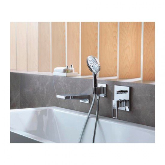 Смеситель для ванны, однорычажный, с рукояткой-петлей, Metropol Hansgrohe 74545000, хром