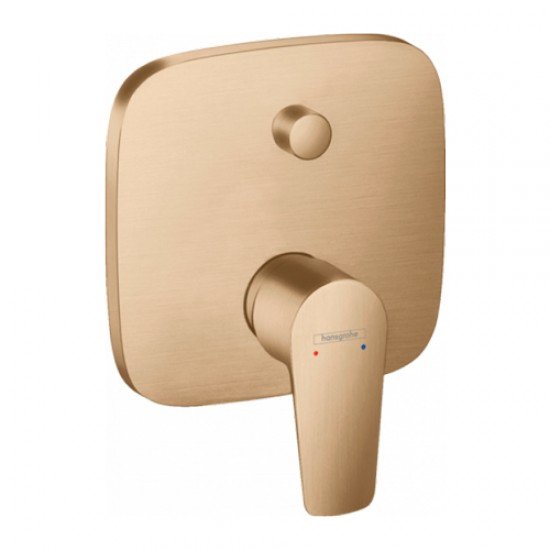Смеситель hansgrohe Talis E для ванны, однорычажный, СМ 71745140, шлифованная бронза