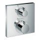 Термостат hansgrohe Ecostat Square для душа 15712000, хром Термостат hansgrohe Ecostat Square для душа 15712000, хром