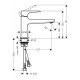 Смеситель hansgrohe Metropol для раковины 74502000, хром Смеситель hansgrohe Metropol для раковины 74502000, хром