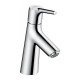 Смеситель для раковины Hansgrohe Talis S 80, LowFlow 3,5 л /мин;, однорычажный, без сливного набора 72018000, хром