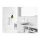 Смеситель hansgrohe PuraVida для раковины 15081400, белый/хром