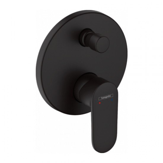 Смеситель для ванны Vernis Blend Hansgrohe 71466670, матовый черный