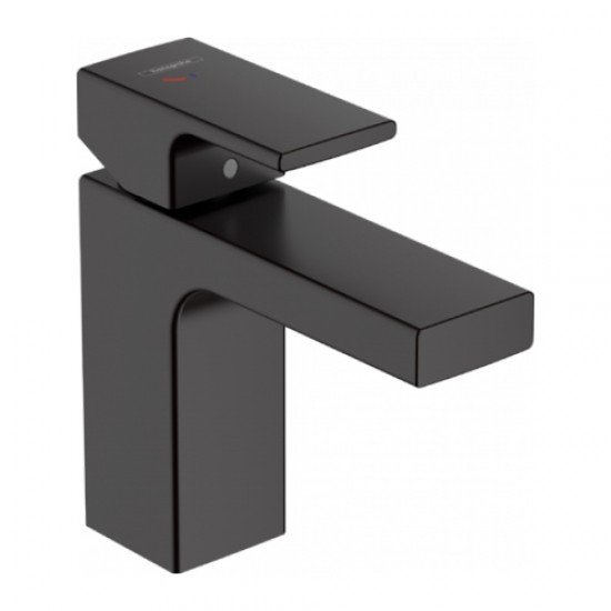 Смеситель для раковины 100 Vernis Shape Hansgrohe 71594670, матовый черный