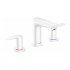 Смеситель hansgrohe Talis E для раковины 71733700, матовый белый