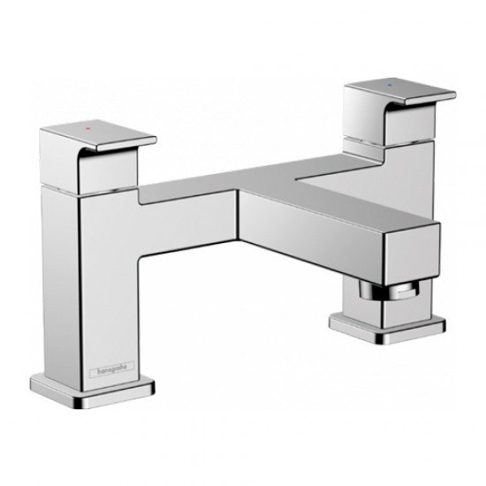 Смеcитель для ванны на 2 отверстия Hansgrohe Vernis Shape 71452000, хром Смеcитель для ванны на 2 отверстия Hansgrohe Vernis Shape 71452000, хром