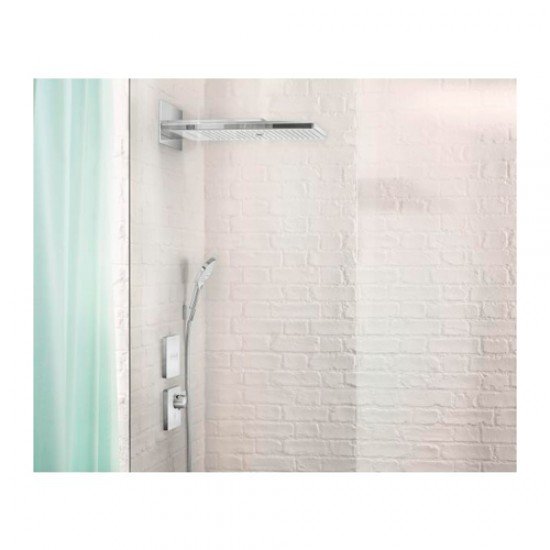 ShowerSelect Glass Модуль ShowerSelect с 3 запорными клапанами 15736400, белый/хром ShowerSelect Glass Модуль ShowerSelect с 3 запорными клапанами 15736400, белый/хром