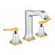 Смеситель hansgrohe Metropol Classic для раковины 31331090, хром/под золото