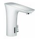 Смеситель hansgrohe PuraVida для раковины электронный с регулировкой температуры,  15170400, белый/хром