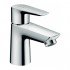 Смеситель для раковины 80, однорычажный, CoolStart, со сливным гарнитуром Hansgrohe 71703000, хром