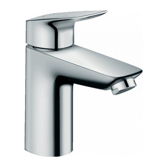 Смеситель hansgrohe Logis для раковины со средним изливом и сливным гарнитуром 71100000, хром