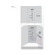 Термостат hansgrohe RainSelect для скрытой установки 2 функции 15380700, матовый белый Термостат hansgrohe RainSelect для скрытой установки 2 функции 15380700, матовый белый