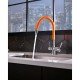 Смеситель для кухни с подключением к фильтру с питьевой водой Lemark Comfort LM3075C-Orange