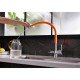 Смеситель для кухни с подключением к фильтру с питьевой водой Lemark Comfort LM3075C-Orange