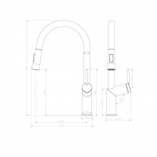 Смеситель для кухни Lemark Minima LM3850C
