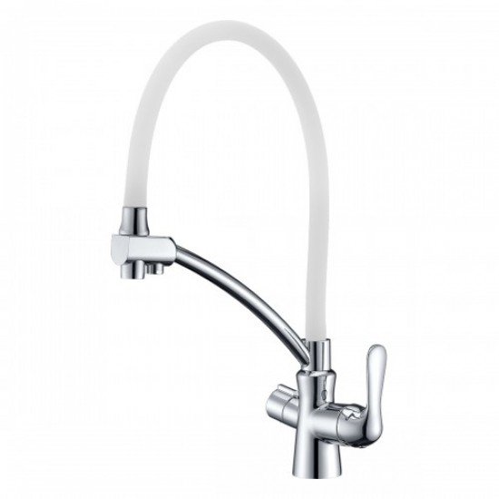 Смеситель Lemark Comfort LM3070C-White для кухни с подключением к фильтру с питьевой водой