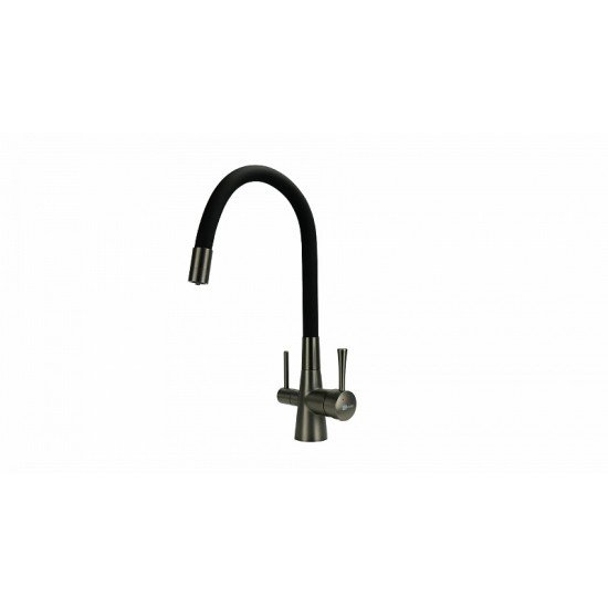 Смеситель для кухни с подключением к фильтру с питьевой водой Lemark Comfort LM3075GM