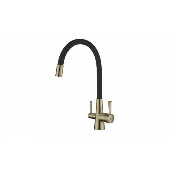 Смеситель для кухни с подключением к фильтру с питьевой водой Lemark Comfort LM3075B