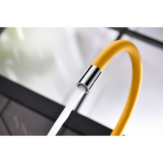 Смеситель для кухни с подключением к фильтру с питьевой водой Lemark Comfort LM3075C-Yellow