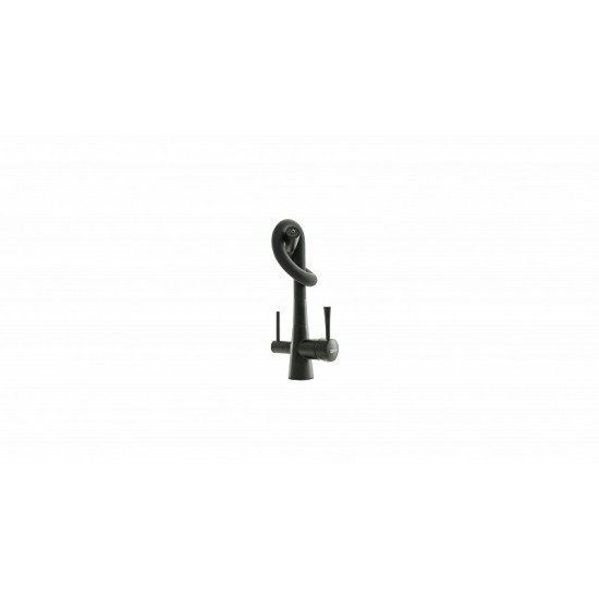 Смеситель для кухни с подключением к фильтру с питьевой водой Lemark Comfort LM3075BL