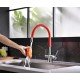 Смеситель для кухни с подключением к фильтру с питьевой водой Lemark Comfort LM3075C-Red