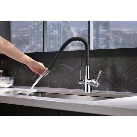 Смеситель для кухни с подключением к фильтру с питьевой водой Lemark Comfort LM3075C