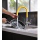 Смеситель для кухни с подключением к фильтру с питьевой водой Lemark Comfort LM3075C-Yellow