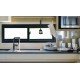 Смеситель для кухни с высоким поворотным изливом Lemark URSUS LM7205BL