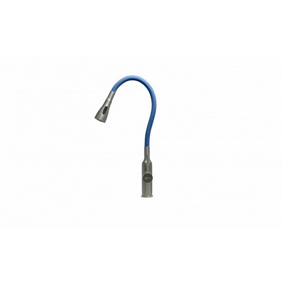 Смеситель для кухни с поворотным изливом Lemark EXPERT LM5082S-Blue