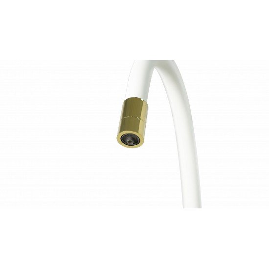 Смеситель для кухни с подключением к фильтру с питьевой водой Lemark Comfort LM3075G-White