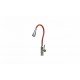 Смеситель для кухни с поворотным изливом Lemark LM5082S-Red 