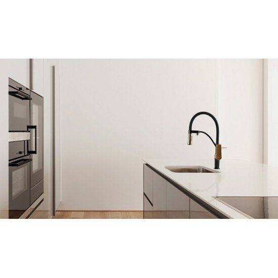 Смеситель на мойку LM3761BLR Bronx Lemark