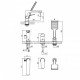 Смеситель для ванны Bronx LM3745BL Lemark 