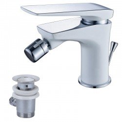 ALLEGRO Смеситель для биде, хром/белый