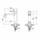 Смеситель для раковины Lemark LM1537C Plus Grace
