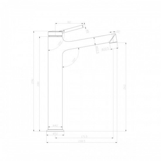 Смеситель для раковины Lemark Minima LM3809C