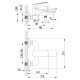 plus SHAPE Смеситель для ванны с коротким изливом, дивертор с керамическими пластинами, с аксессуара