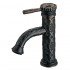 JASMINE Смеситель для умывальника монолитный, черная бронза