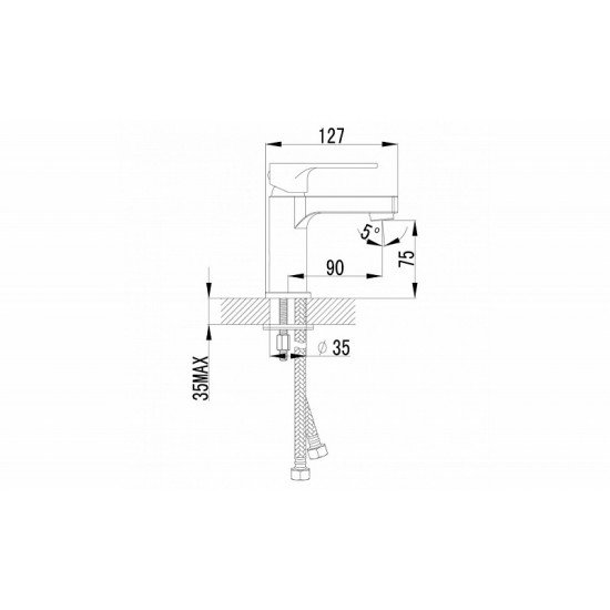 Смеситель для раковины LEMARK Plus Grace LM1506С