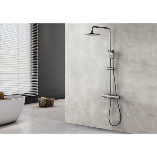 Смеситель на стену LM3770GM Bronx Lemark