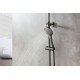 Смеситель на стену термостатический LM3772GM Bronx Lemark