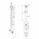 Смеситель с гигиеническим душем, встраиваемый Bellario LM6819C LEMARK